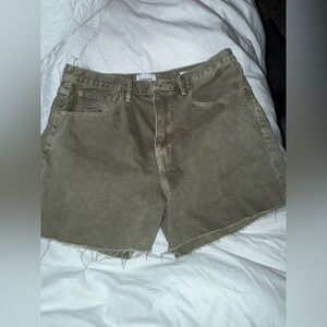 Frame Denim Olive Jean Shorts
